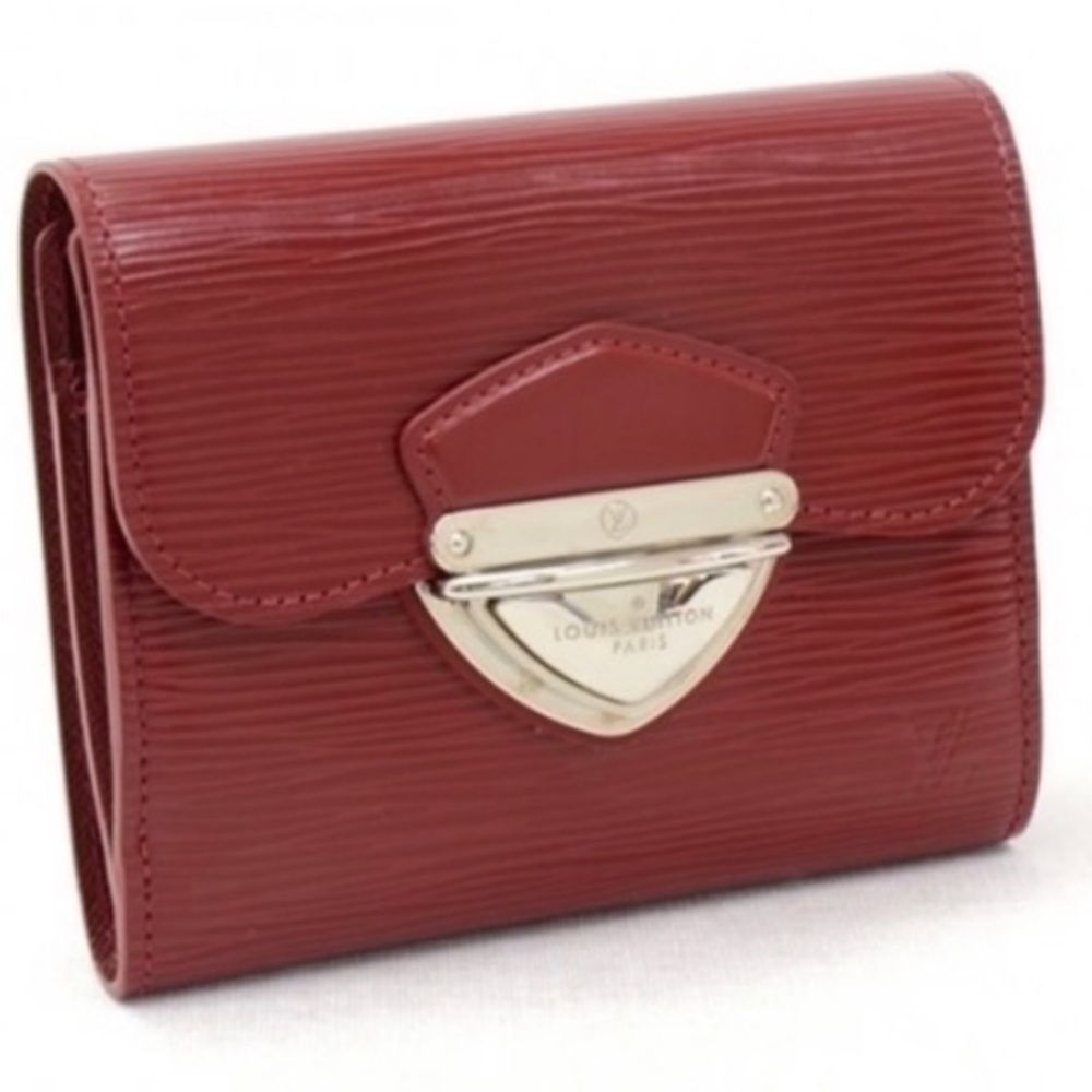 Louis Vuitton Epi Porte Feiulle Red Credit Card Wallet - Picture 2 of 11